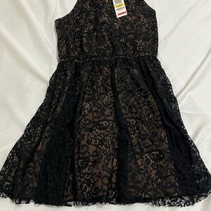 Bar III Black Lace Dress Women’s Size Medium New with Tags